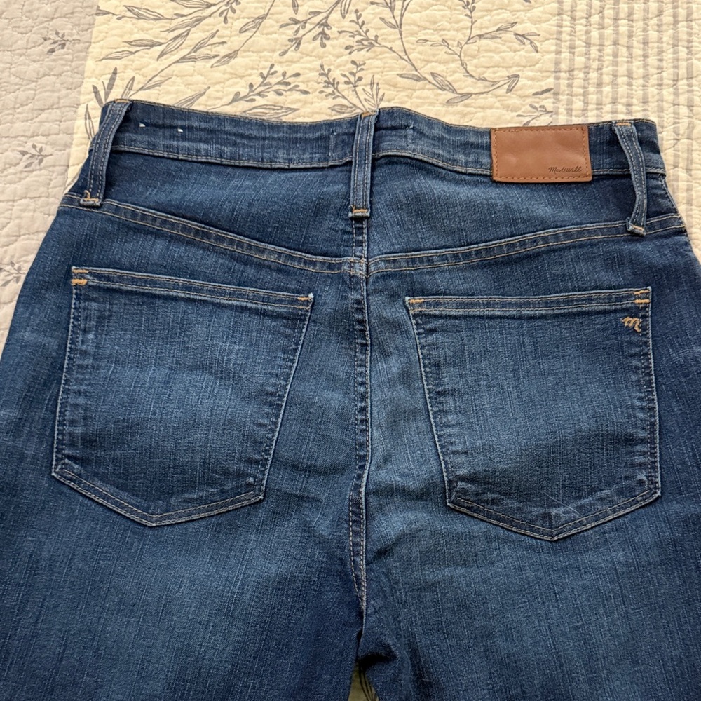Madewell Dark Blue Skinny Jeans